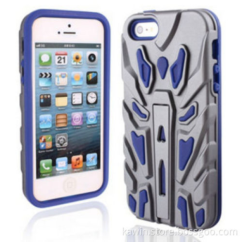Transformer Combo PC Silicone Cellphone Cover, Suitable for Apple's iPhone 5G